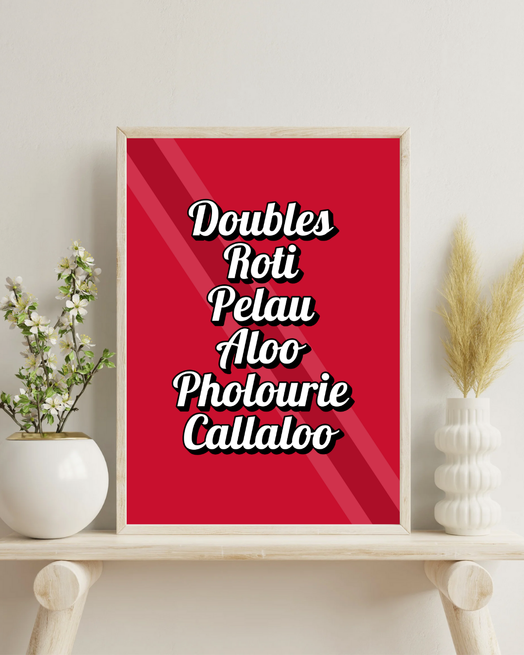 Foods of Trinidad & Tobago Poster Print