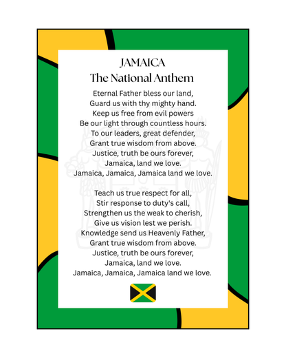 Jamaica National Anthem Poster Print