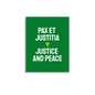 Saint Vincent and the Grenadines Justice and Peace Poster