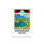 A window into Antigua & Barbuda Wall Poster